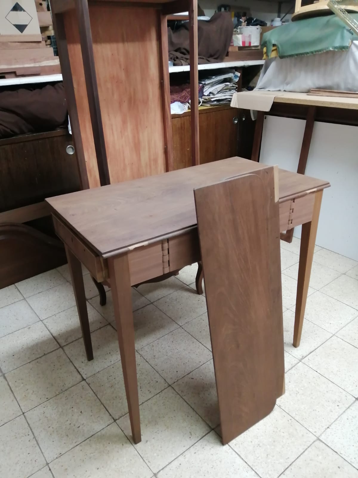 Mobiliário antes do restauro
