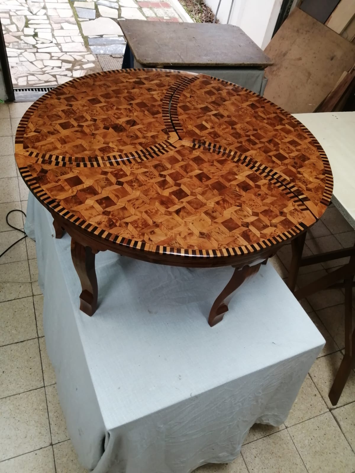 Mobiliário depois do restauro