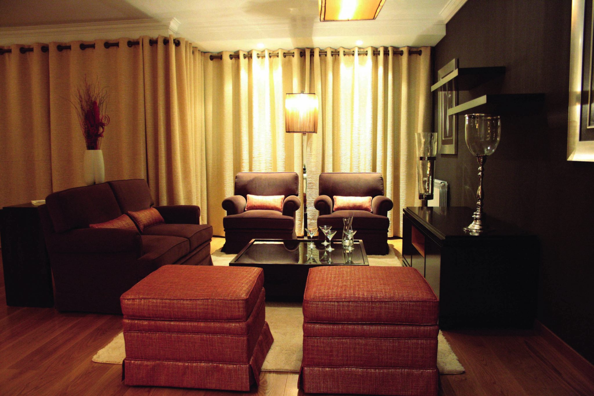 Sala de estar — decoração completa